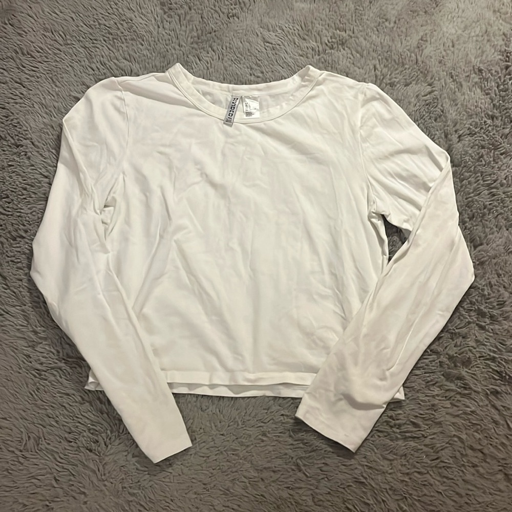 H&M white long sleeve tee